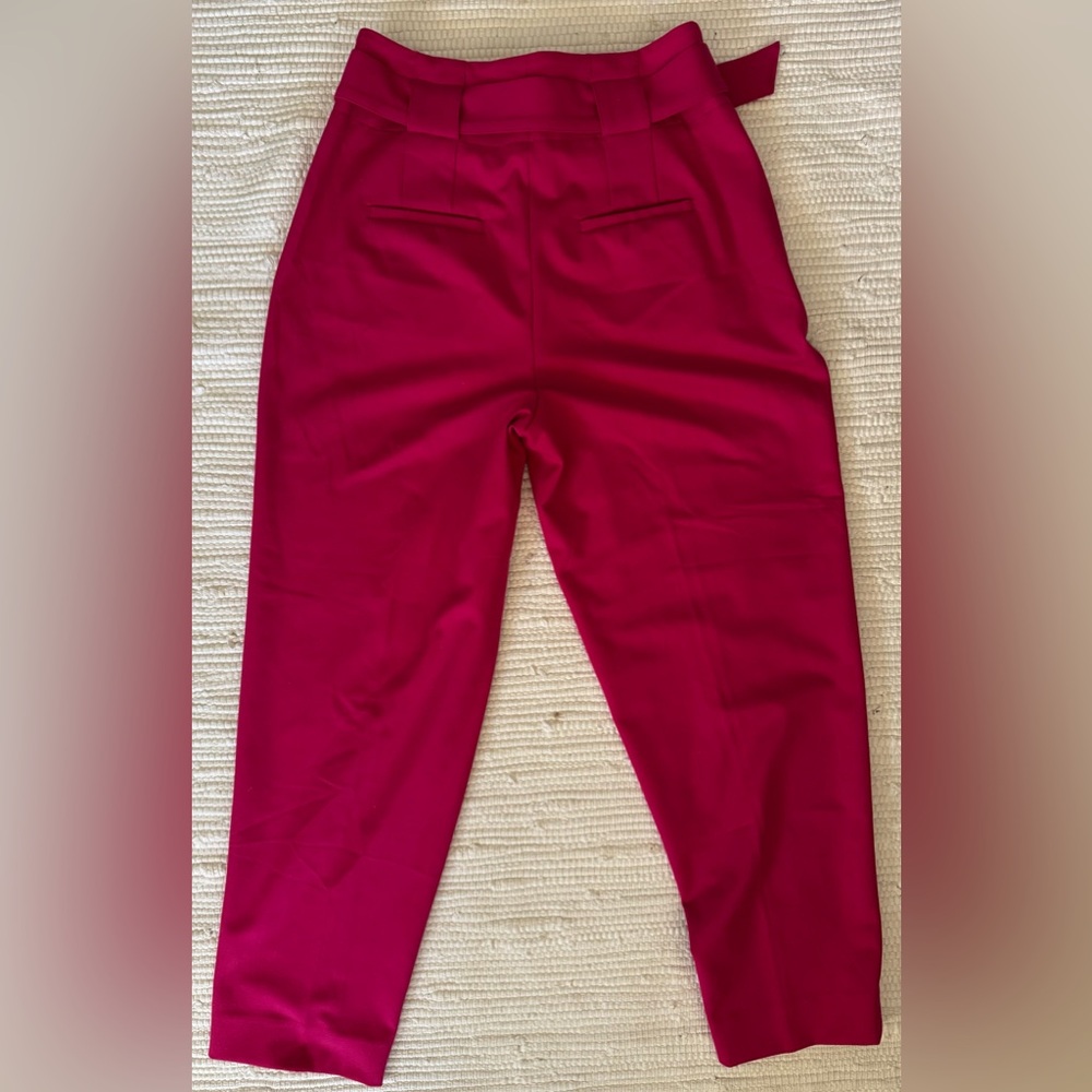 BANANA REPUBLIC WOMEN'S HIGH RISE TAPERED CROP PANTS - Picture 5 of 7